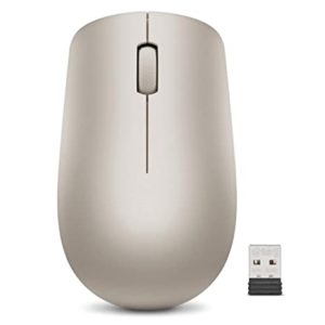 Lenovo 530 Wireless Mouse Almond Ambidextrous Ergonomic Rs 829 amazon dealnloot