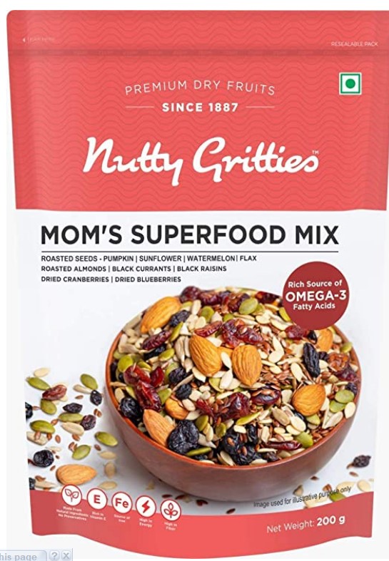 Nutty Gritties Mixed Nuts Dry Fruits