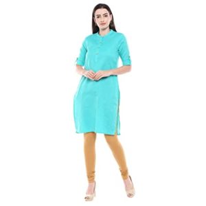 STOP by Shoppers Womens Mandarin Collar Slub Rs 199 amazon dealnloot