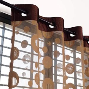 Story Home Sheer Door Curtains Linen Look Rs 699 amazon dealnloot