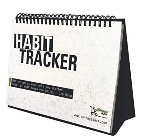 Vantagekart Habit Tracker Daily, Weekly and Monthly Planner