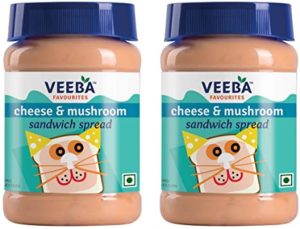 Veeba Cheese and Mushroom Sandwich Spread 280g Rs 131 amazon dealnloot
