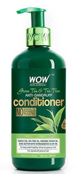 WOW Skin Science Green Tea & Tea Tree Anti-Dandruff Conditioner