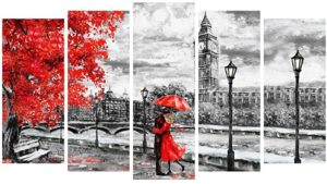 999Store Multiple Framed Printed Lover Painted Canvas Rs 983 amazon dealnloot
