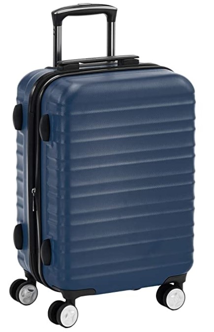 AmazonBasics 20-Inch Carry-on, Navy Blue