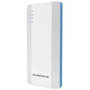 Ambrane Power Bank P 1111 White Blue Rs 399 amazon dealnloot