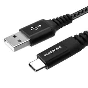 Ambrane Unbreakable 3A Fast Charging Braided Type Rs 79 amazon dealnloot