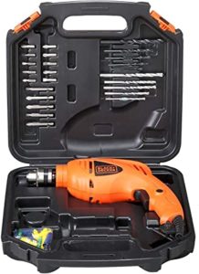 BLACK DECKER HD400K50 550W 10mm Drill Kit Rs 1899 amazon dealnloot