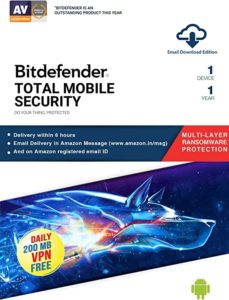 Bitdefender 1 Device 1 Year Mobile Security Rs 40 amazon dealnloot