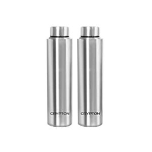 CRYPTON Stainless Steel Bottle 1000ml Set of Rs 450 amazon dealnloot
