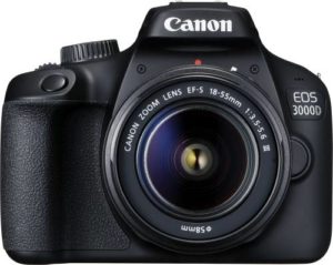 Canon EOS 3000D DSLR Camera 1 Camera Rs 19999 flipkart dealnloot