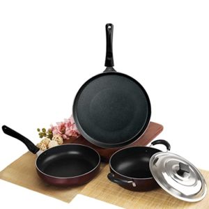 Cello Prima Solitaire Series Non Stick 3Pc Rs 949 amazon dealnloot