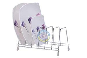Cosmos Stainless Steel Lite Plate Rack Stand Rs 235 amazon dealnloot