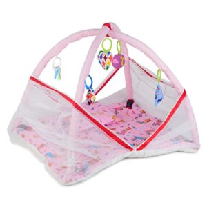 DearJoy Baby Bedding Set with Mosquito Net Rs 799 amazon dealnloot