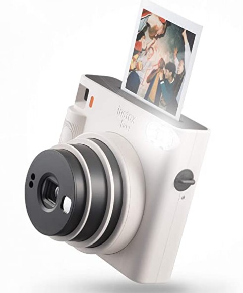 Fujifilm Instax Square SQ1 Camera - Chalk White with Film Box