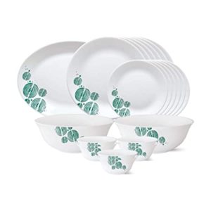 Larah by BOROSIL Opalware Dinner Set 21 Rs 1397 amazon dealnloot