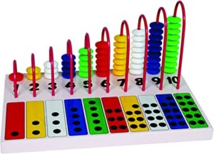 Little Genius Counting Dot Abacus Multi Color Rs 342 amazon dealnloot