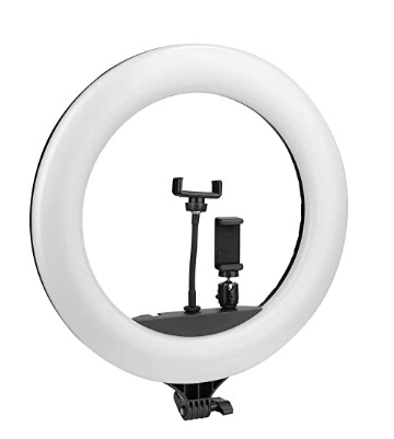 PHOTRON Professional 18 Inch LED Ring Light with Mobile Holder