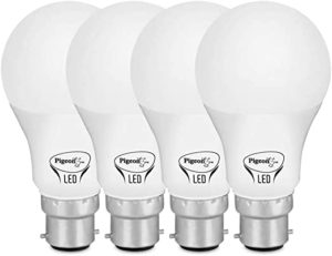 Pigeon 9W B22 LED Multicolour Bulb Pack Rs 300 amazon dealnloot