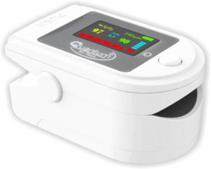 Quantum QHM 426 Pulse oximeter White Grey Rs 1099 flipkart dealnloot