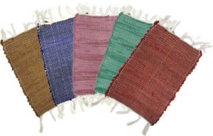 STATUS Cotton Door Mat Multicolor Medium Rs 99 flipkart dealnloot