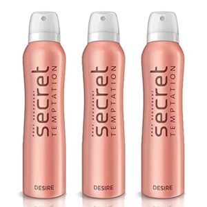 Secret Temptation Desire Deodorant Combo for Women Rs 315 amazon dealnloot