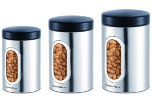 Signoraware Modular Steel Container Window Round Matte Rs 597 amazon dealnloot