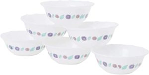 SimpArte Round Printed Plastic Bowls Perfect for Rs 99 amazon dealnloot