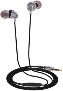 Sound One E10 Earphones with Mic Silver Rs 199 amazon dealnloot