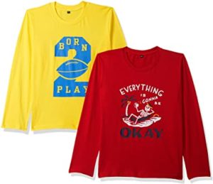 T2F Boy s Regular fit T Shirt Rs 149 amazon dealnloot