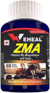 Weheal ZMA with Zinc Magnesium and Vitamin Rs 199 amazon dealnloot