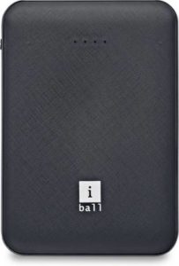iBall 5000 mAh Power Bank (5 W)  (Black, Lithium Polymer)