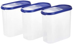 Amazon Brand Solimo Plastic Storage Container Set Rs 362 amazon dealnloot
