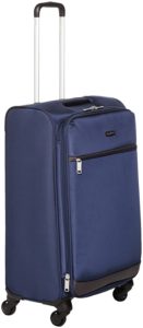 AmazonBasics 68 cm Navy Blue Softsided Check-In Trolley