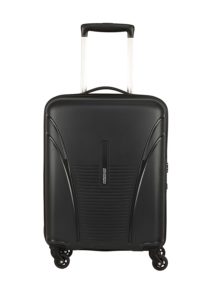 American Tourister Ivy PP 55 cms Black Hardsided Spinner Luggage