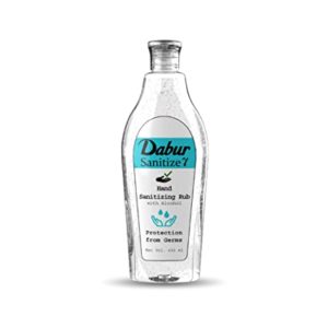 Dabur Sanitize γ Hand Sanitizer Alcohol Based Rs 108 amazon dealnloot