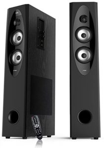 F D T60X Tower Speakers Black Rs 10503 amazon dealnloot