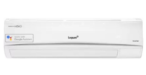 LIVPURE 1.5 Ton 3 Star Split Inverter Smart AC with Wi-fi Connect