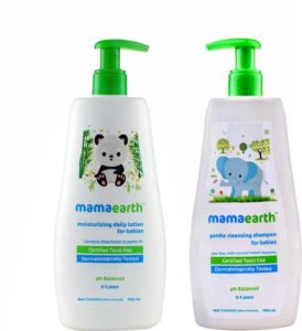 MamaEarth Moisturizing Daily Lotion For Babies 400 Rs 391 flipkart dealnloot