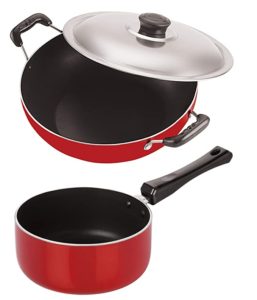 Nirlon Non Stick Coated Chemical Free Aluminium Rs 586 amazon dealnloot