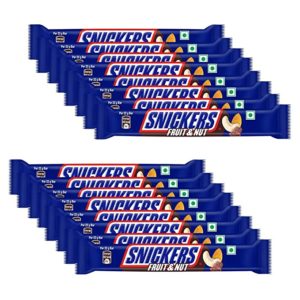 Snickers Fruit Nut Flavour Chocolate Bar Pouch Rs 260 amazon dealnloot