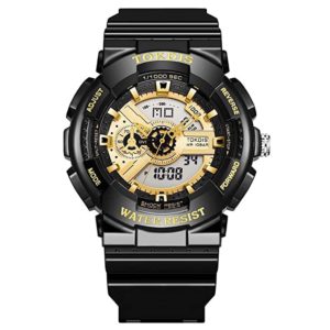 Tokdis GTX 1 Black Analogue Digital Multifunction Rs 759 amazon dealnloot