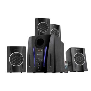 Zebronics Zeb-BT2750RUF Multimedia Speakers with Bluetooth connectivity,LED Display,FM and AUX