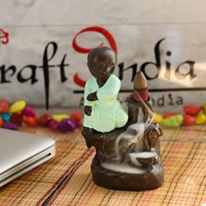 eCraftIndia Karate Style Monk Buddha Decorative Showpiece Rs 116 amazon dealnloot