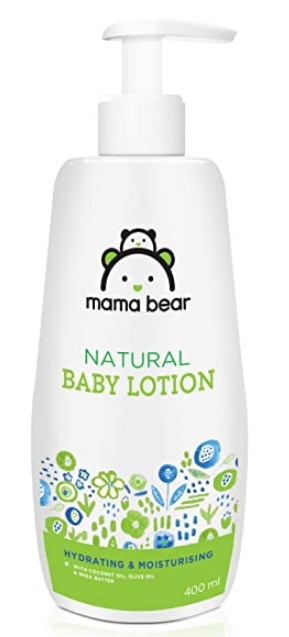 Amazon Brand - Mama Bear Natural Baby Lotion - 400 ml
