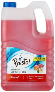 Amazon Brand Presto Disinfectant Surface Floor Cleaner Rs 350 amazon dealnloot