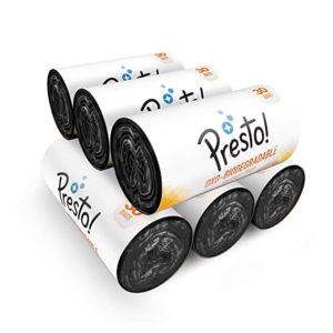 Amazon Brand Presto Oxo Biodegradable Garbage Bags Rs 274 amazon dealnloot