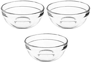 Amazon Brand Solimo Glass Bowls set 3 Rs 254 amazon dealnloot