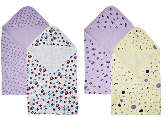 Amazon Brand - Solimo Hooded Baby Towel