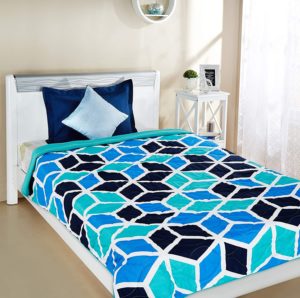 Amazon Brand - Solimo Microfibre Quilt AC Blanket